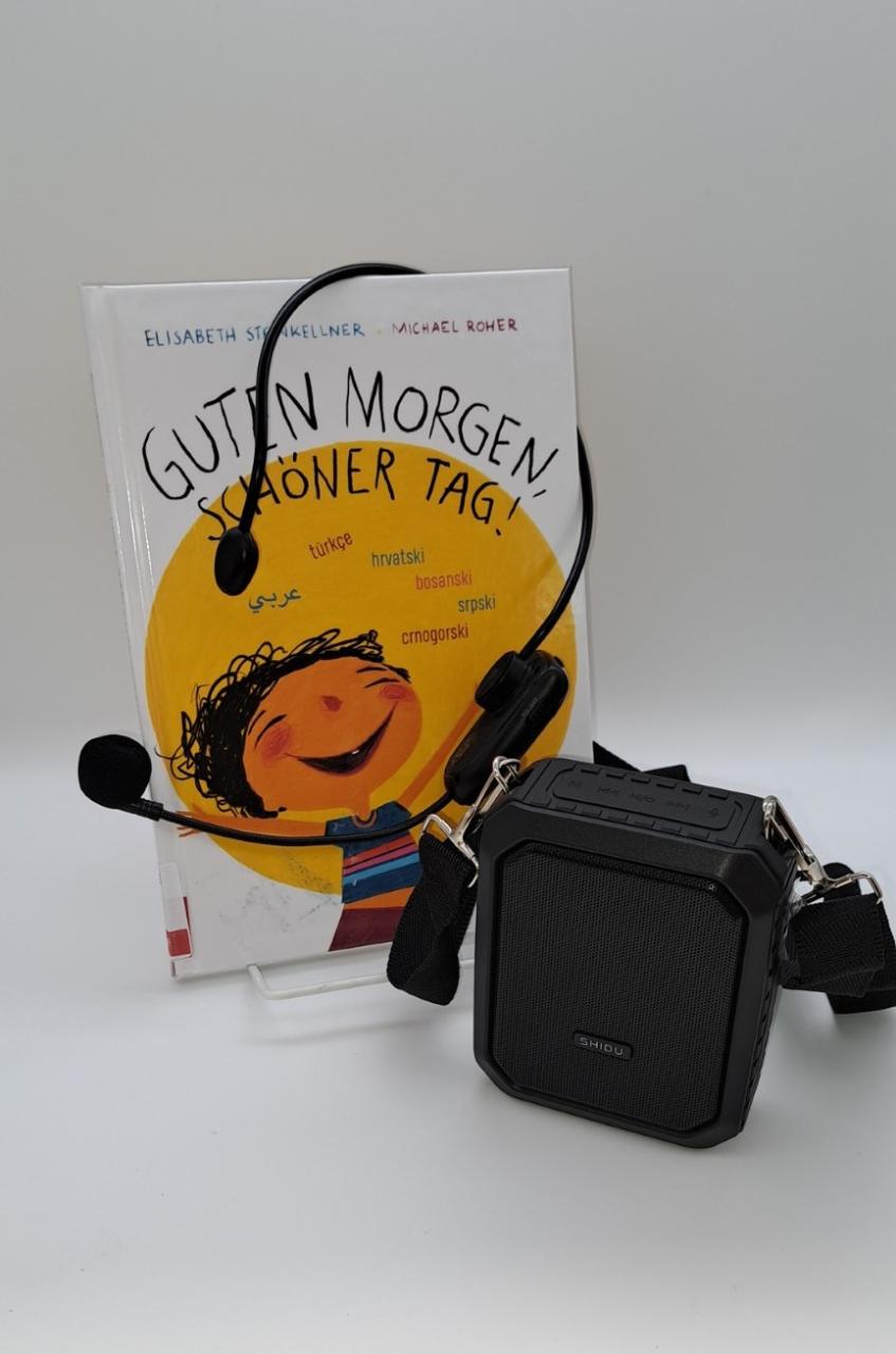 Lautsprecher und Head Mikrofon