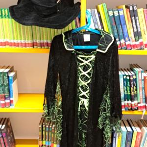 Kostüm-Kinder-Jugendliche-Hexe-grün