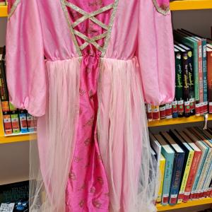 Kostüm-Kinder-Prinzessin-rosa-pink