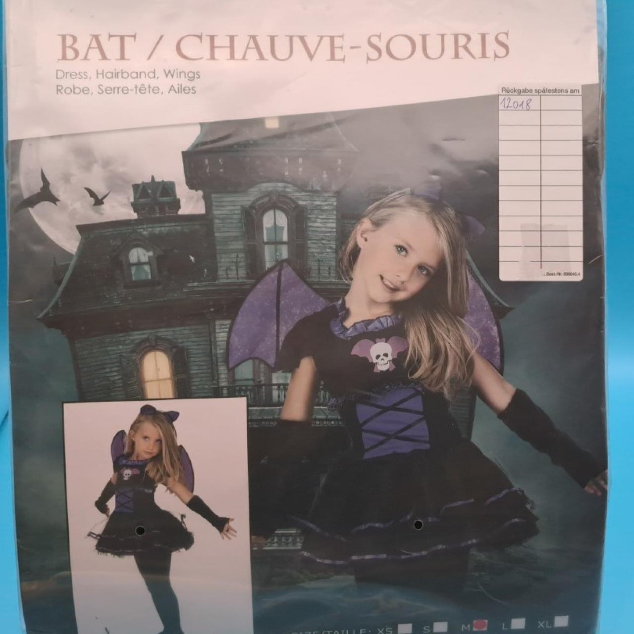 Kostüm Kinder Fledermauskleid